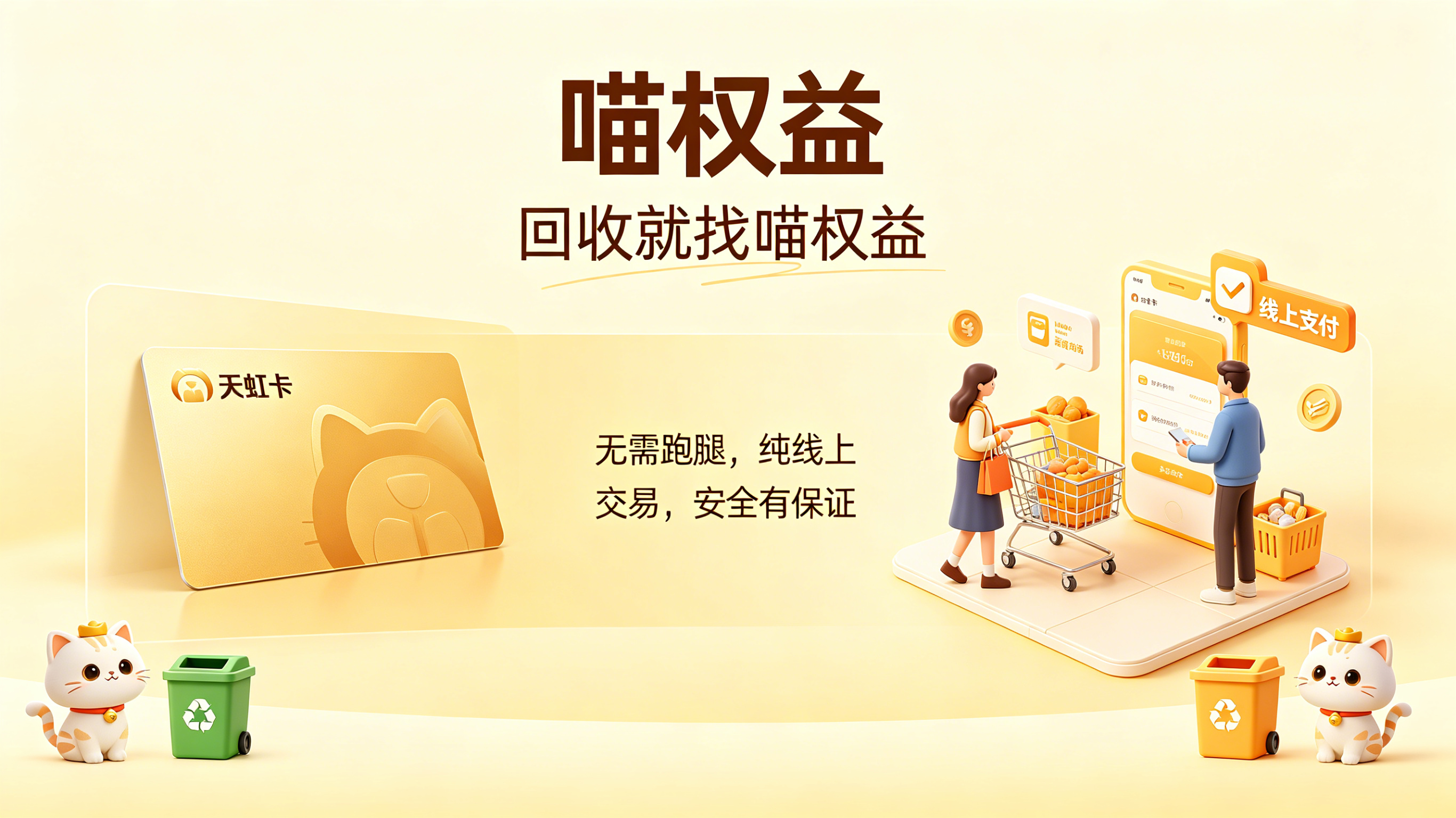 闲置购物卡变现指南，天虹卡线上回收省心又靠谱