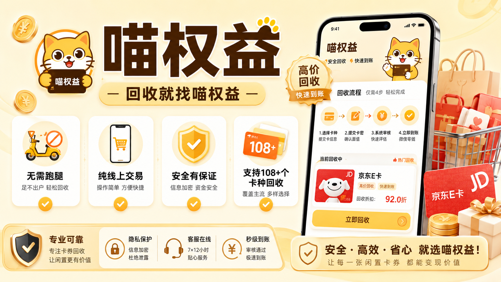 很少逛京东怎么处理福利 E 卡？