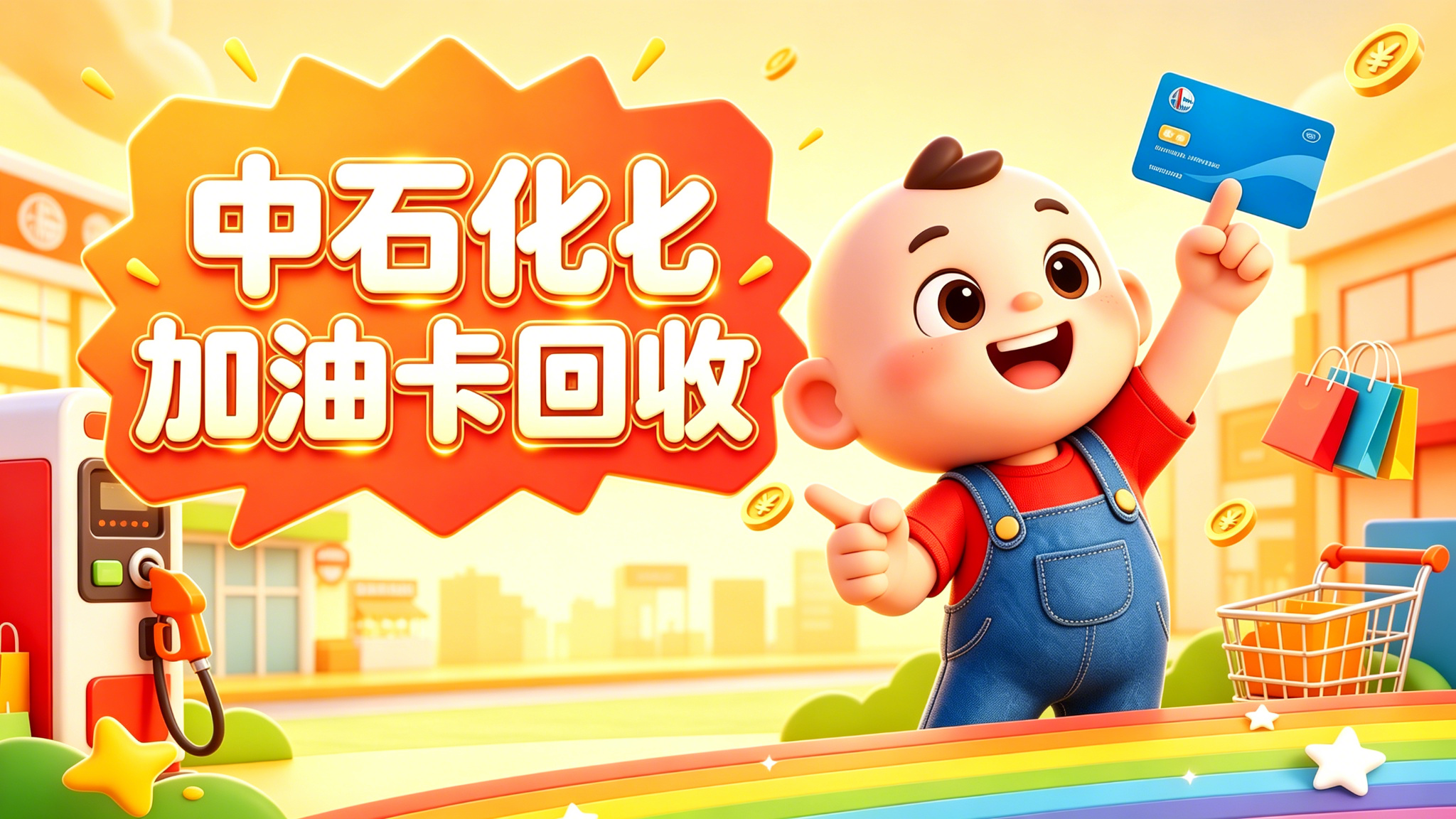 中石化加油卡回收｜上班族闲置福利卡，别等到过期作废